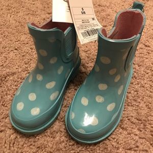 Cat & Jack infant girl rain boots size 5/6